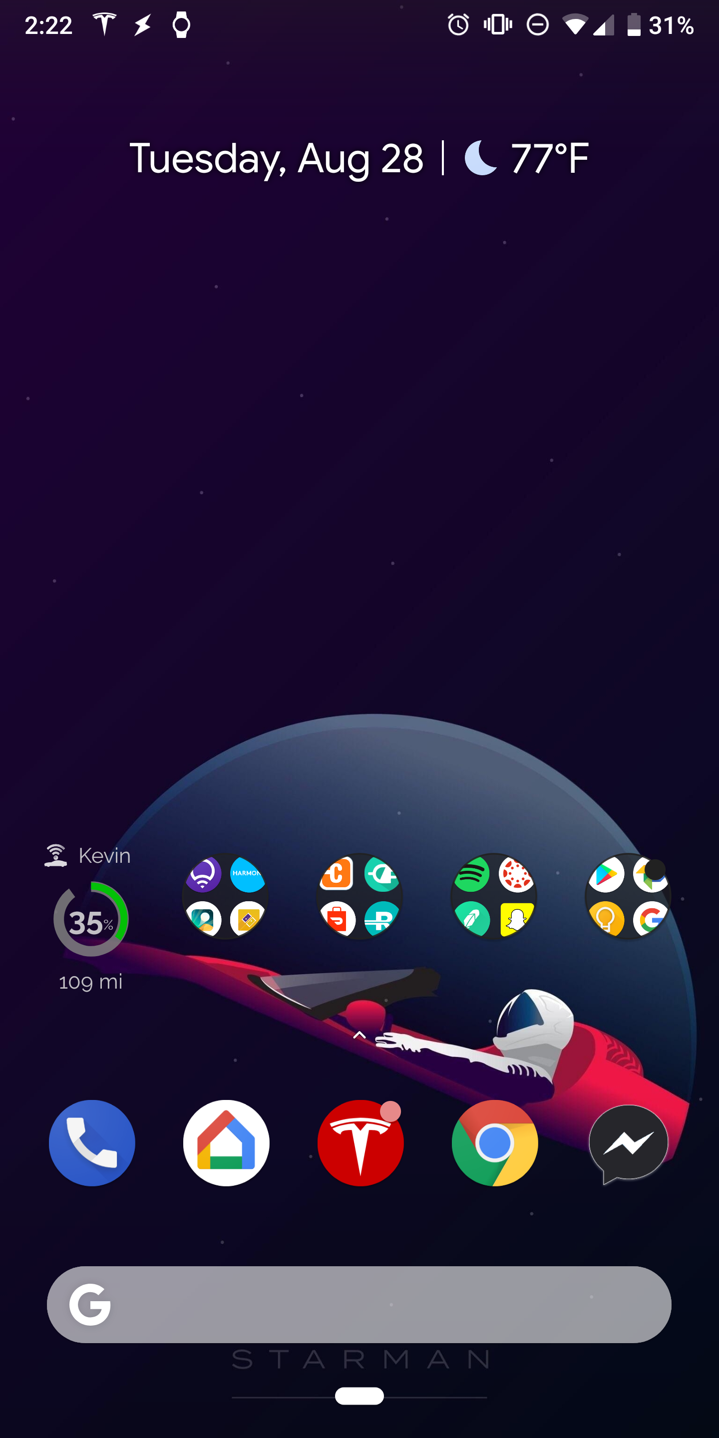 1440x2880 Android Tesla App Icon Rounded Phone Key Is Now Almost