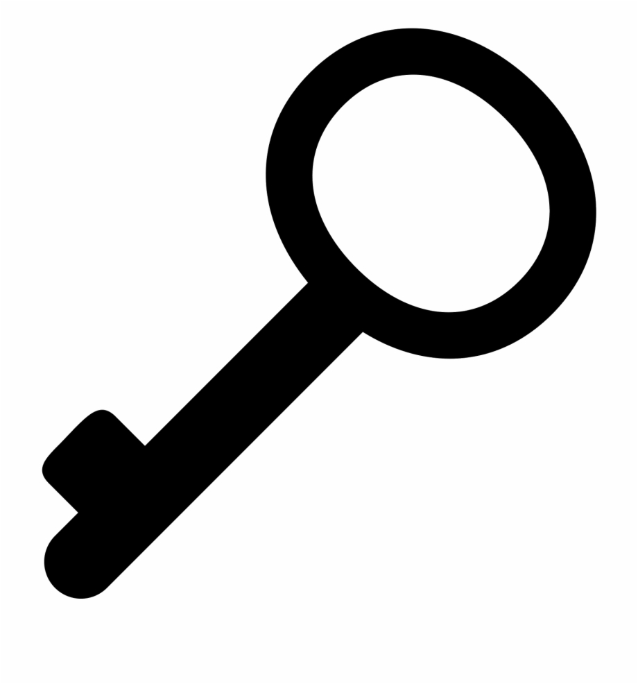 920x986 Key Icon Transparent Background