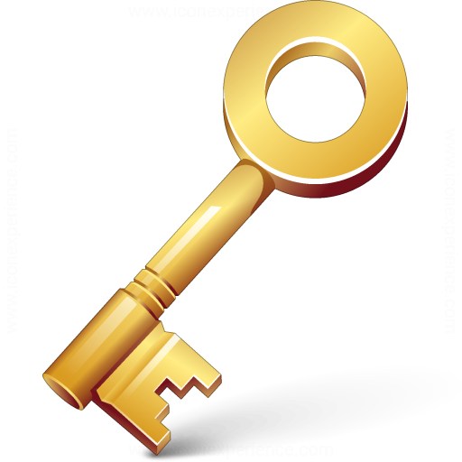 512x512 Download Free Png Golden Key Icon Image