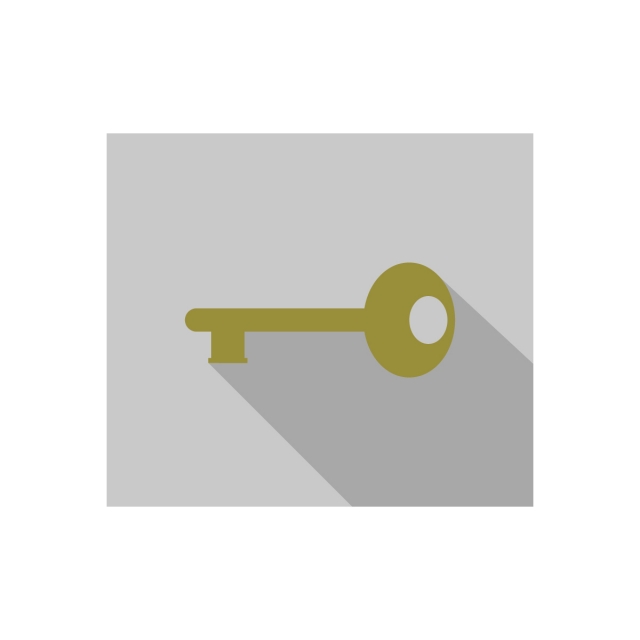 640x640 Key Icon, Business, Shape, Black Png And Vector With Transparent