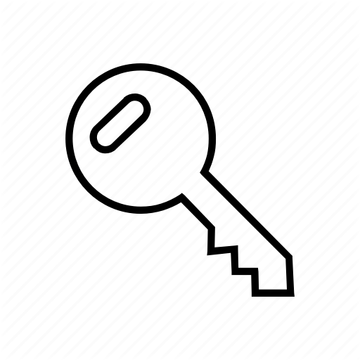512x512 Key, Password Icon