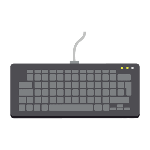 512x512 Flat Keyboard Icon