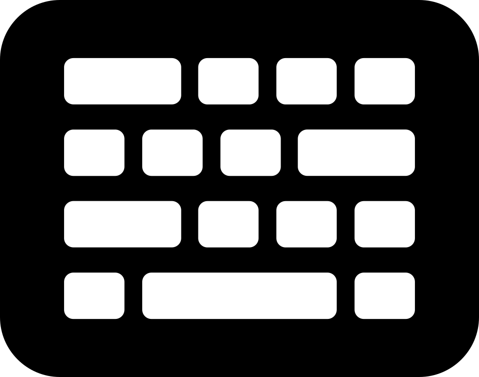 Keyboard Icon Png at Collection of Keyboard Icon Png