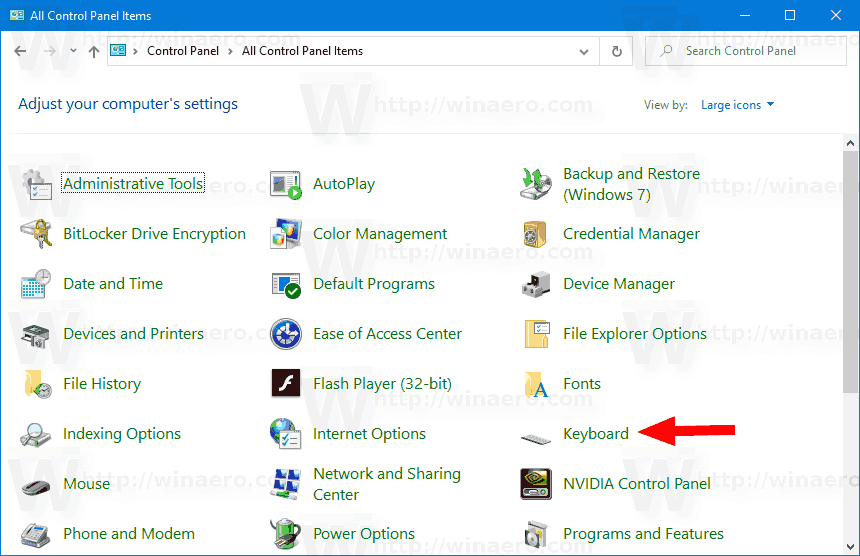 860x556 Change Keyboard Repeat Delay And Rate In Windows