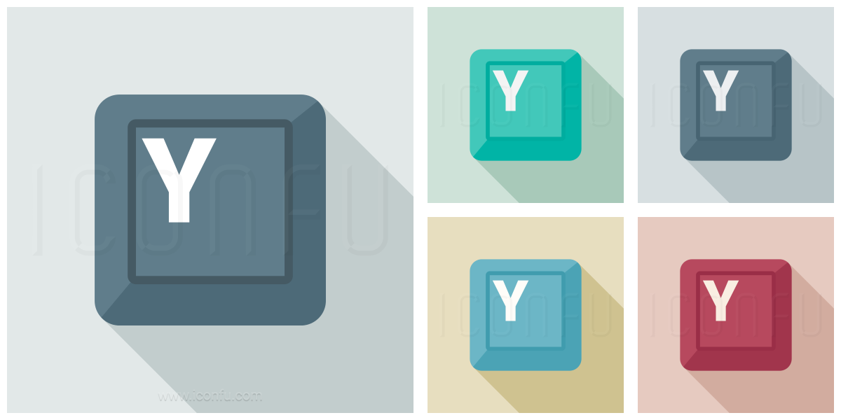 1200x600 Keyboard Key Y Icon