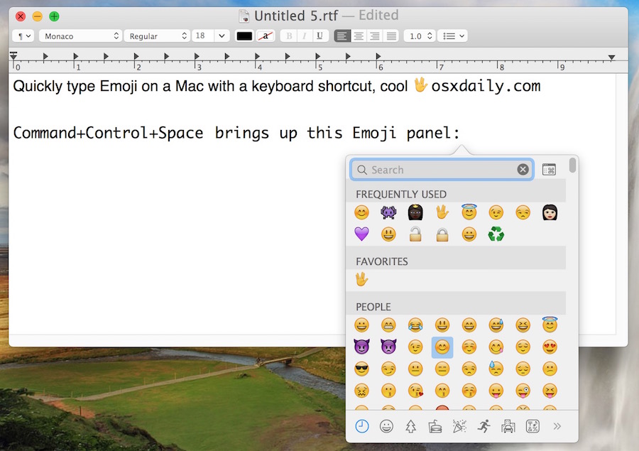 900x635 How To Quickly Type Emoji On Mac With A Keyboard Shortcut