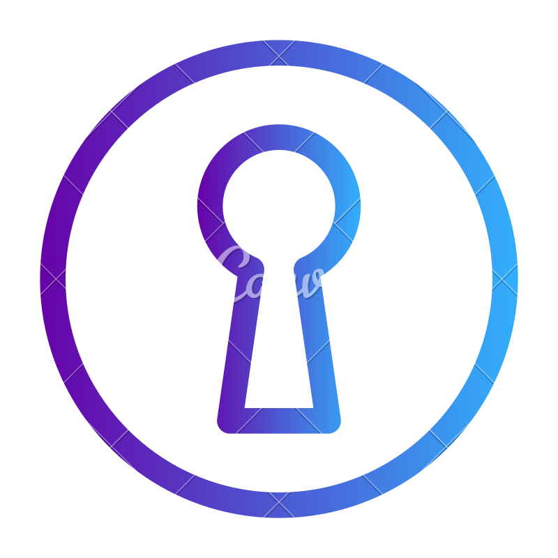 800x800 Keyhole Icon
