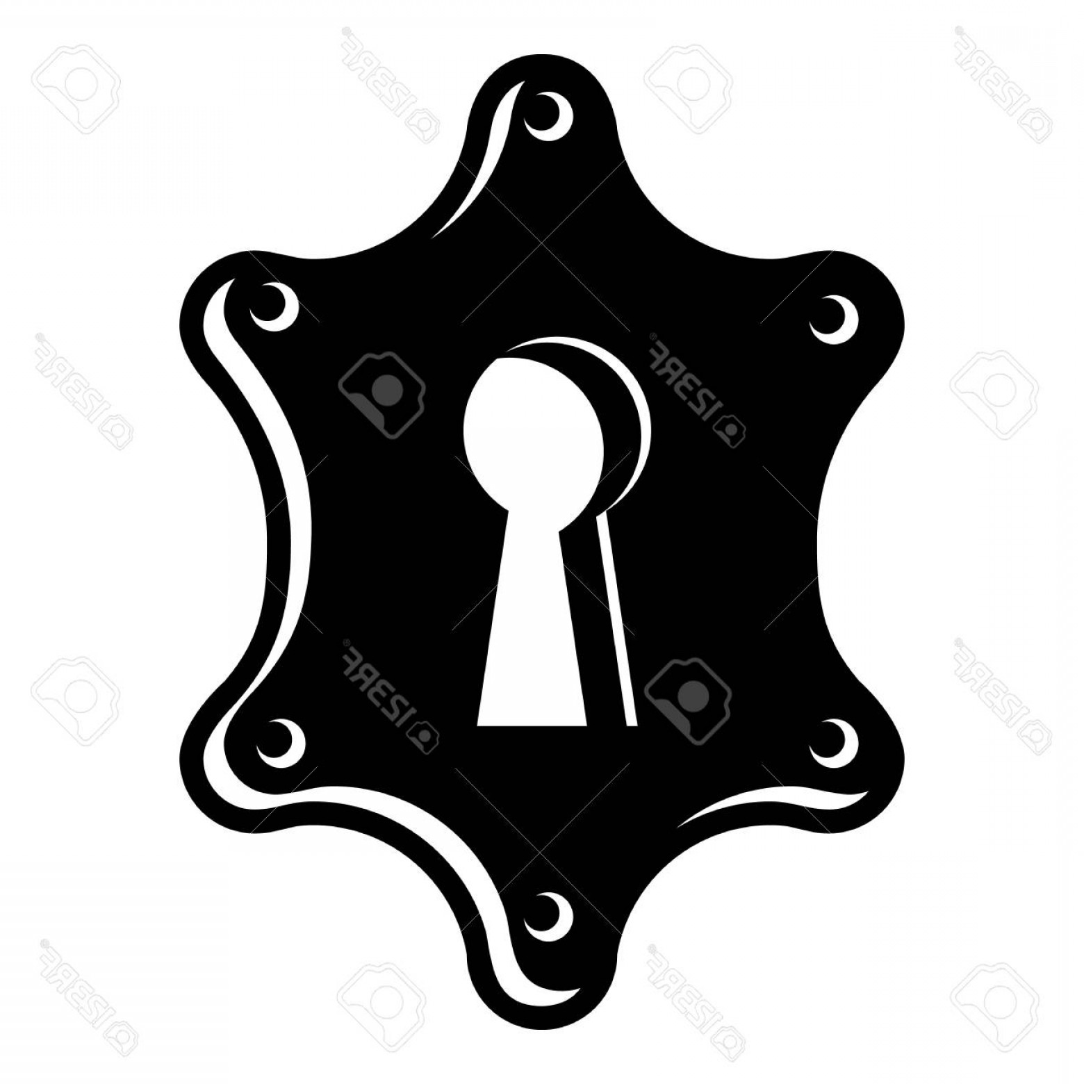 1560x1560 Keyhole Vector Art Catchsplace