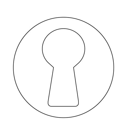 490x490 Keyhole Icon