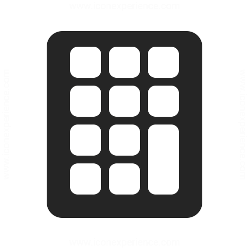 512x512 Keypad Icon Iconexperience