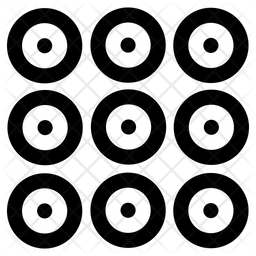 256x256 Keypad Icon Of Glyph Style