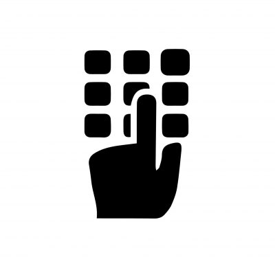 400x400 Pin Keypad Icon Gss Lockers