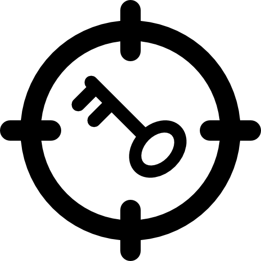 512x512 Target Keyword Icons Free Download