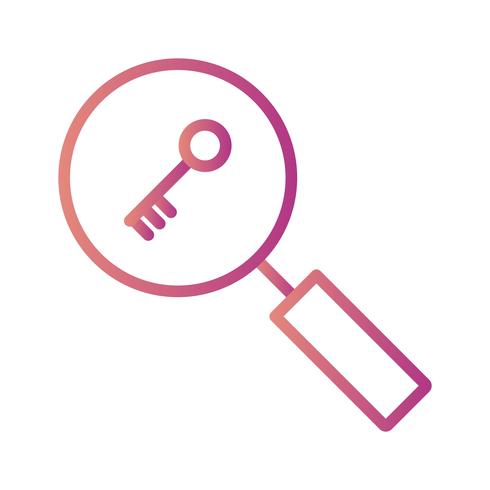 490x490 Vector Keyword Search Icon