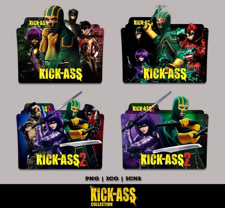 930x859 Kick Ass Movie Collection Folder Icon Pack