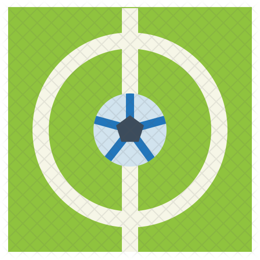 512x512 Kick Off Icon Of Flat Style