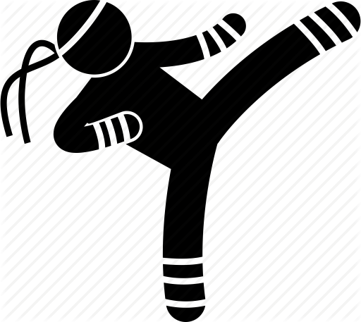 512x457 Boxer, Boxing, Kick, Kickboxing, Kicking, Martial Arts, Muay Thai Icon