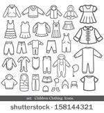 150x163 Kids Dress Silhouette