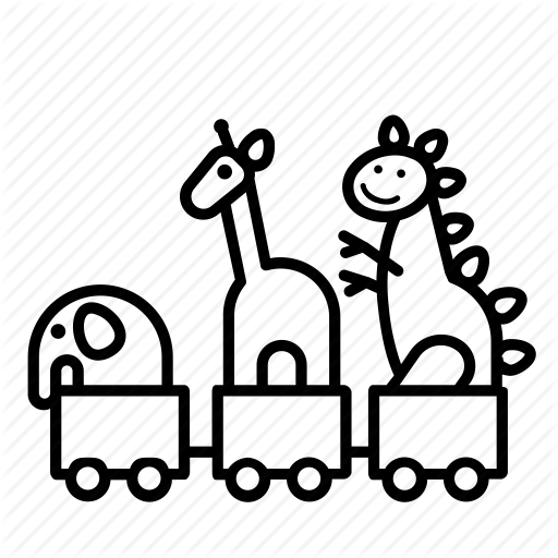 512x512 Children, Kids, Kids Toys, Kindergarten, Play, Toys, Train Toy Icon