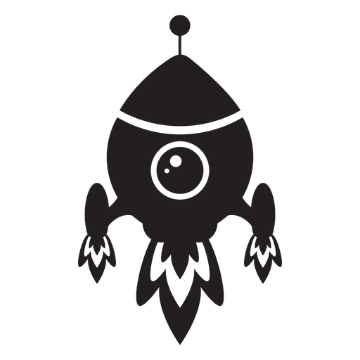 512x512 Spaceship Kids Flat Icon