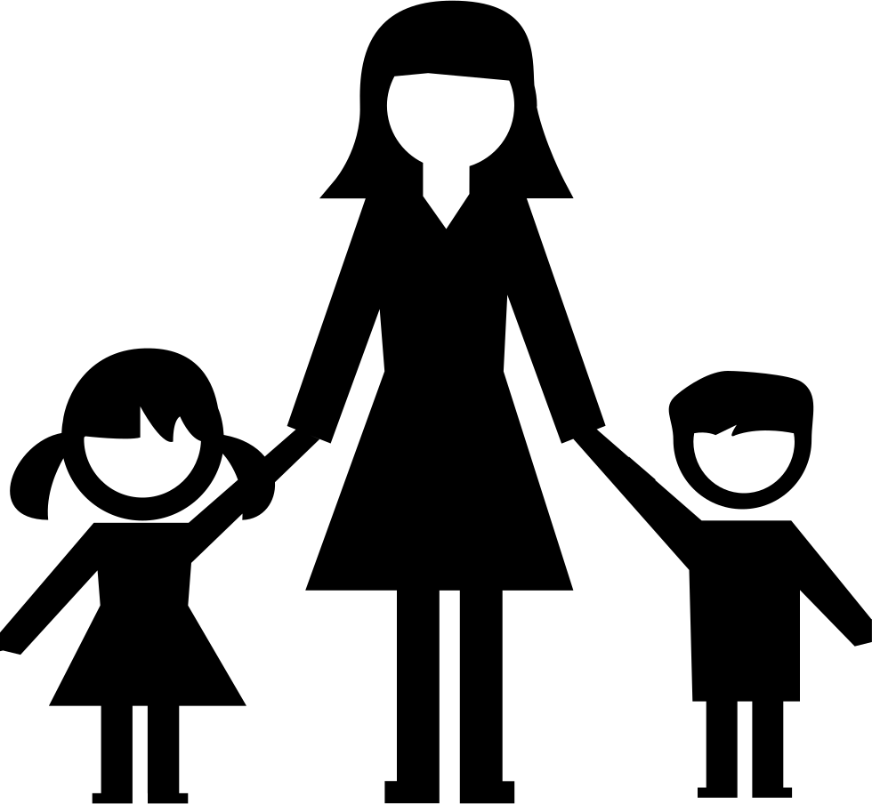 980x904 Woman With Kids Png Icon Free Download