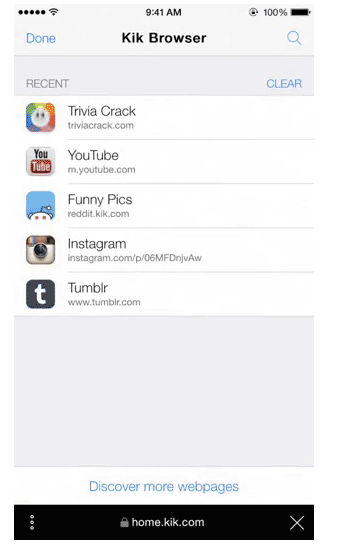 341x557 Kik Messenger Now Has An In Chat Web Browser Ubergizmo