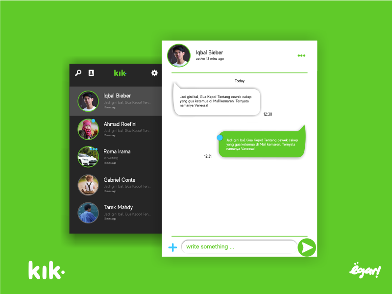 800x600 Kik Messenger Re Design For Pc