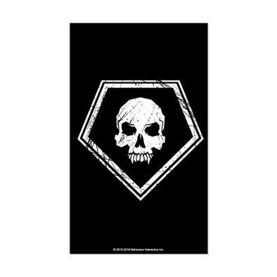 394x394 Killer Icon Sticker Gold Label