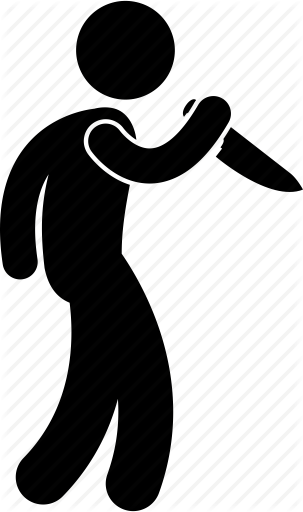 303x512 Assassin, Attack, Killer, Knife, Man, Murderer, Stab Icon