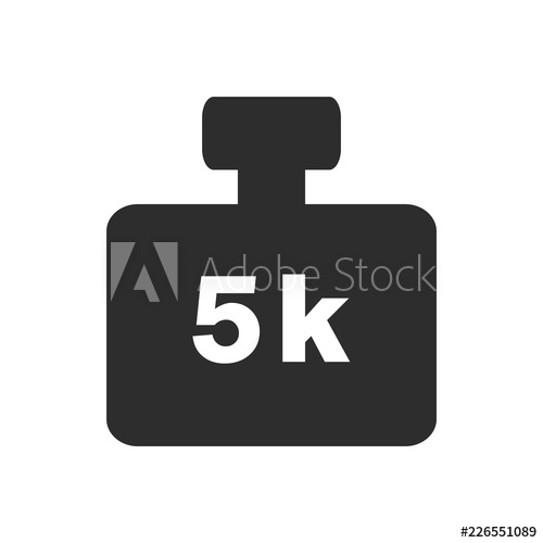 500x500 Weight Icon, Kilo Sign, Scale Vector