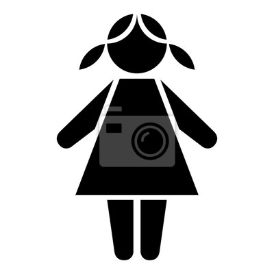 400x400 Icon Piktogramm Kind Gender Fototapete Fototapeten