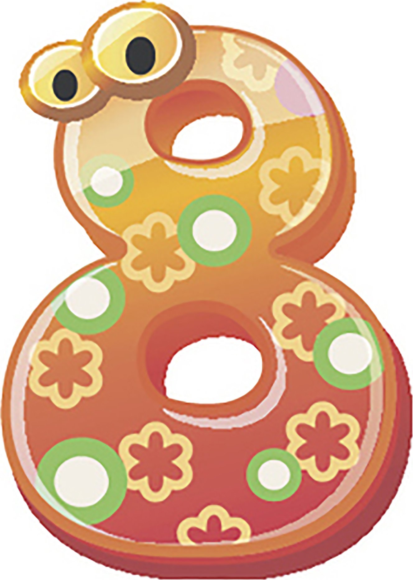 1328x1863 Colorful Kindergarten Nursery Numbers Cartoon Icon