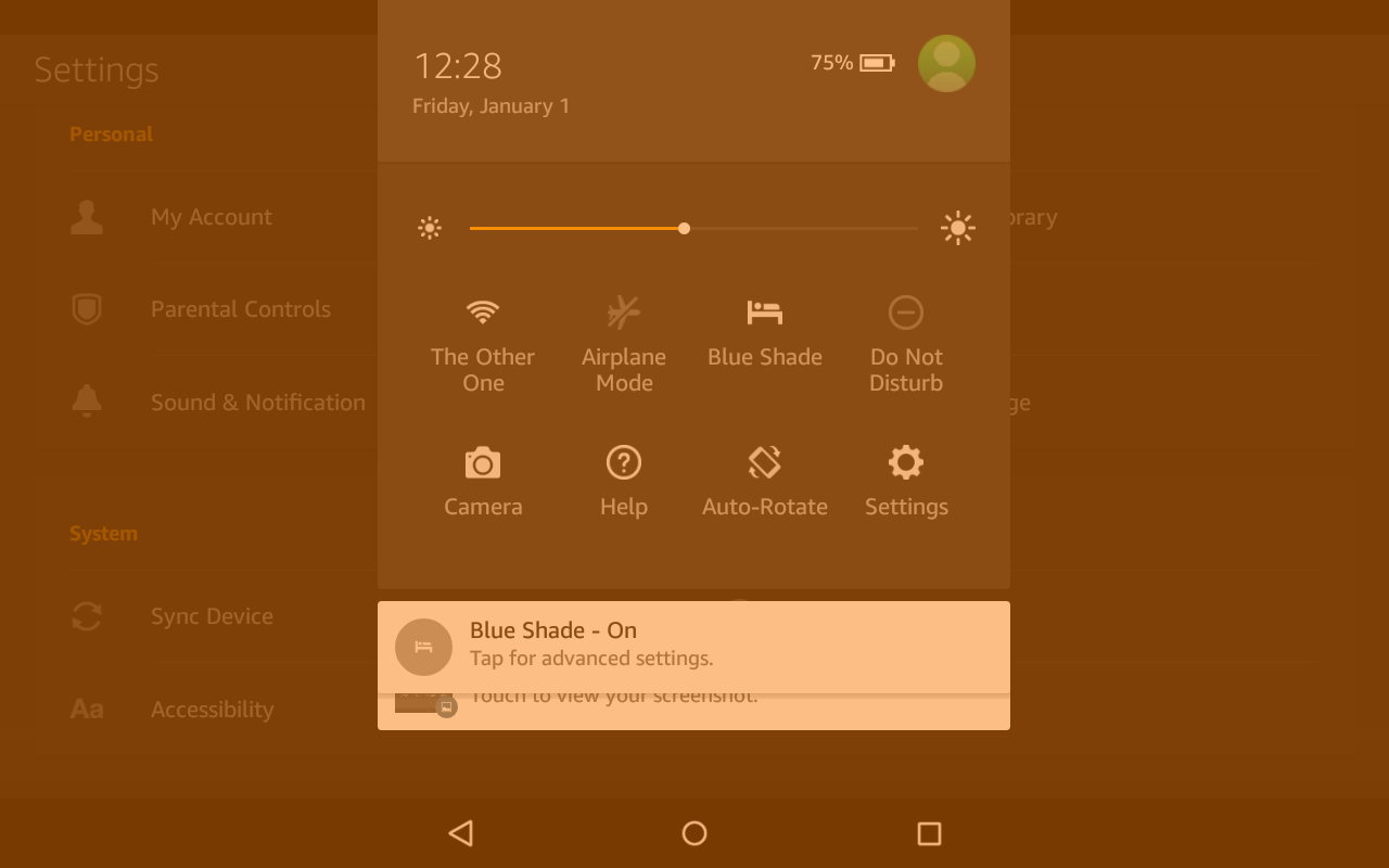 1280x800 What's The Kindle Blue Shade Feature