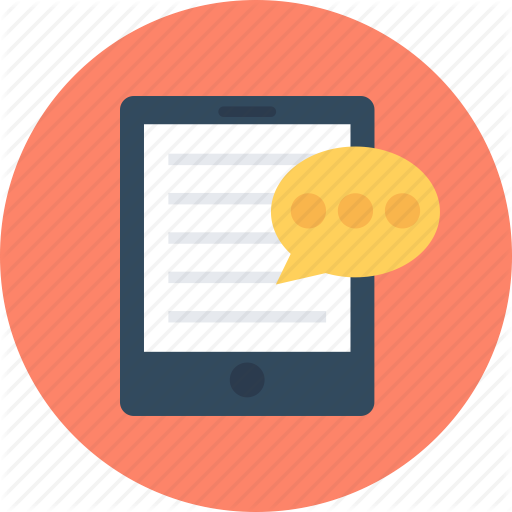 512x512 Chat, Kindle, Tablet Icon