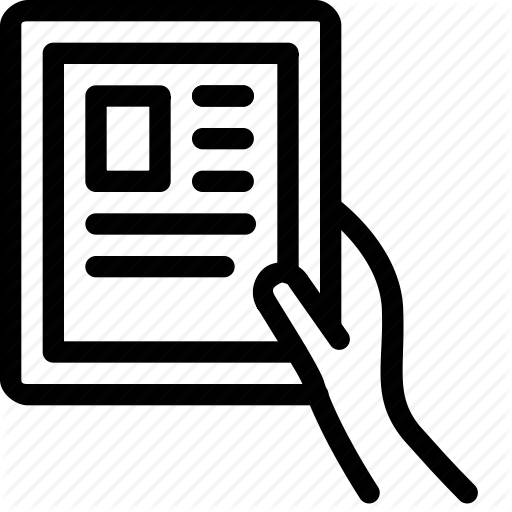 512x512 Handheld, Ipad, Kindle, Mobile, News, Reading, Tablet Icon