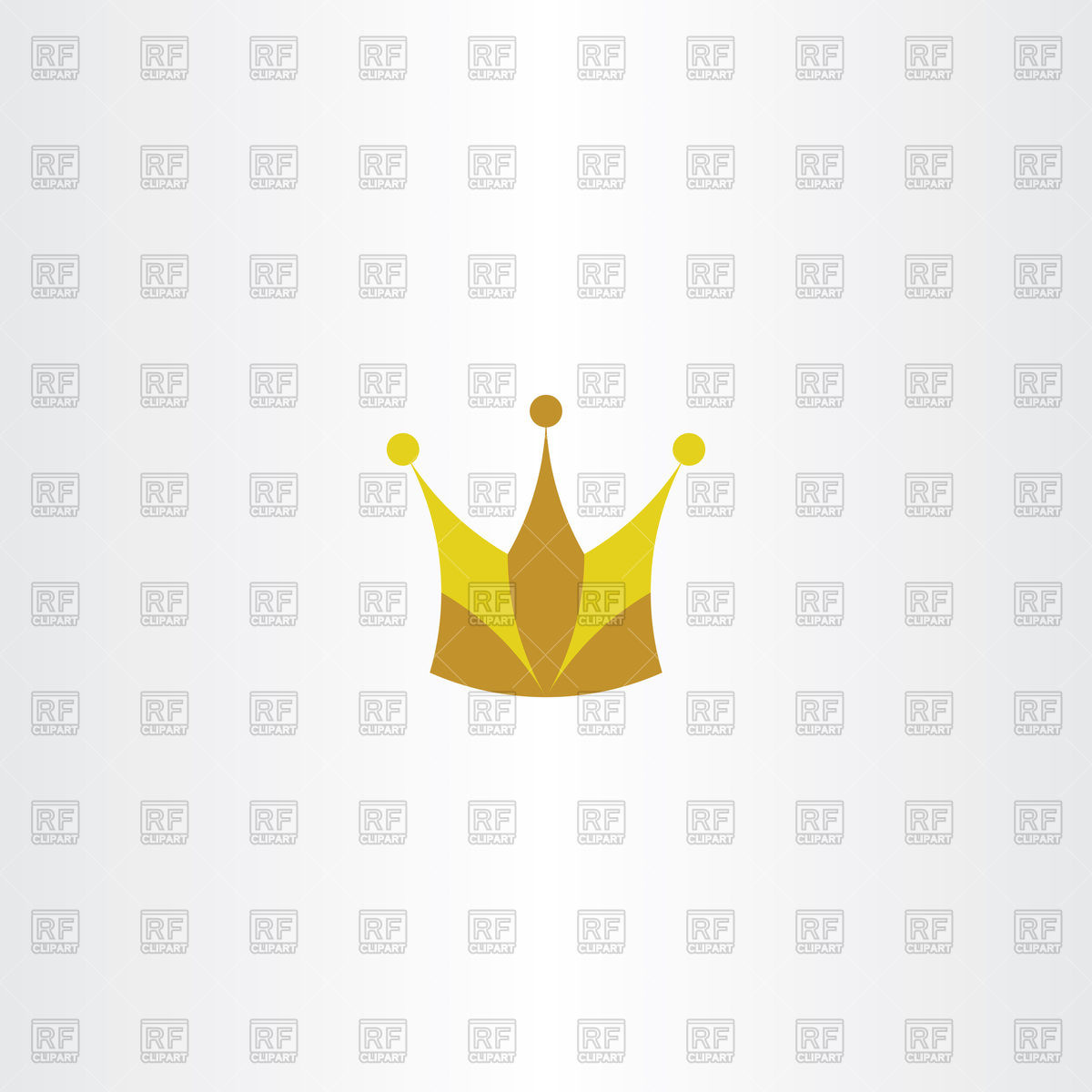 1200x1200 King Crown Icon Vector Image Of Icons And Emblems Blaskorizov