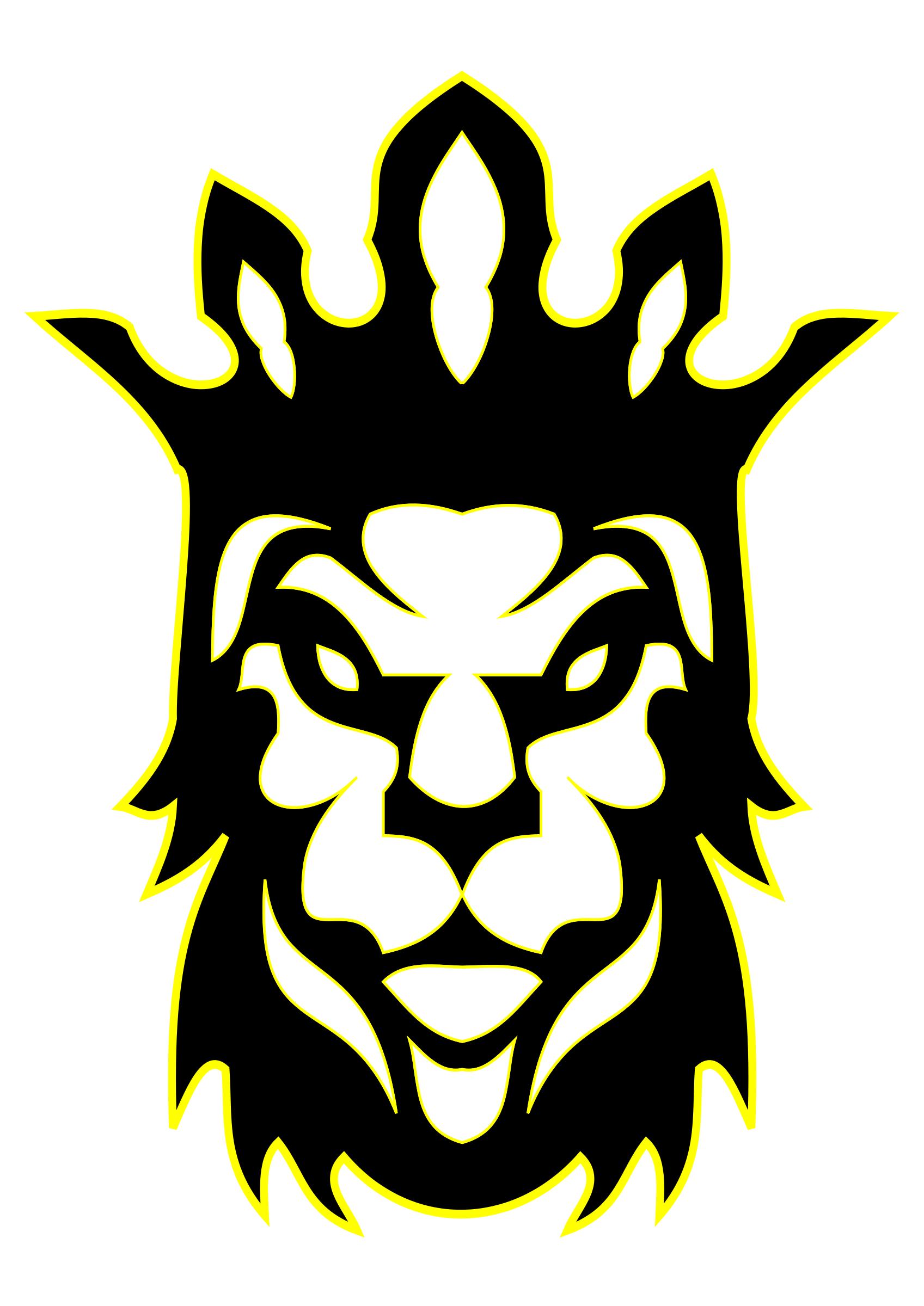 1697x2400 The Lion As A King Icons Png
