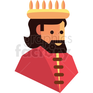 300x300 King Game Character Vector Icon Clipart Clipart Royalty Free Gif