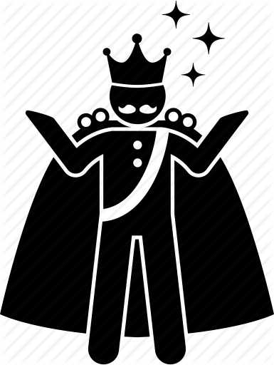 385x512 Crown, King, Majestic, Throne Icon