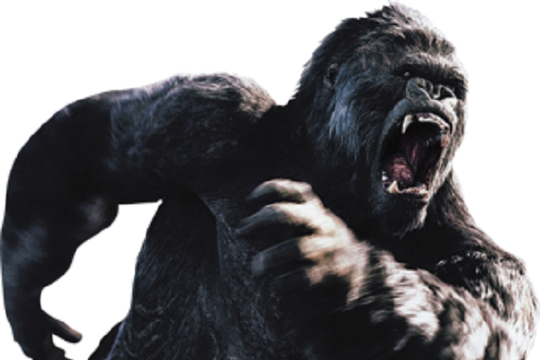 600x400 King Kong Gorilla Png