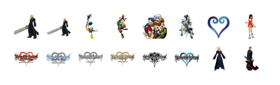 550x167 Kingdom Hearts Icons Set Png Free Download, Icon Easy