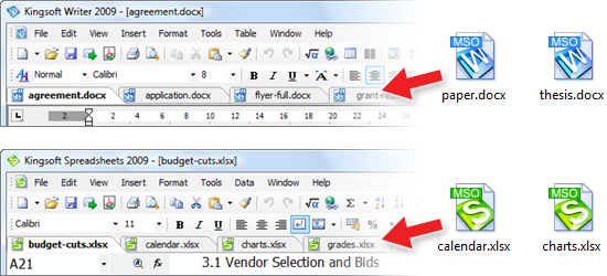 550x250 Kingsoft Office Is Compatible With Microsoft Office Open Xml