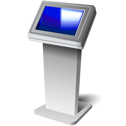 256x256 Touch Screen Kiosk Icon Download Office Space Icons Iconspedia
