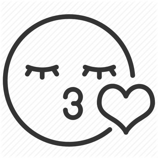 512x512 Adore, Emoticon, Kiss, Love, Miss, Send Kisses Icon