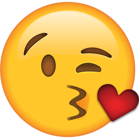 480x480 Download Blow Kiss Emoji Icon Emoji Island