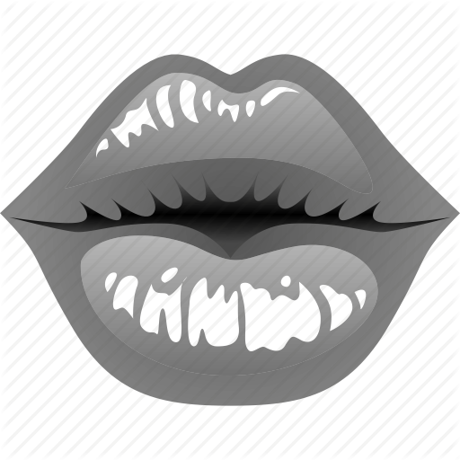 512x512 Kiss, Lips, Smiley, Valentines Icon