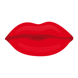 256x256 Kiss Lips Icon Love Is In The Web Valentine Iconset Succo Design