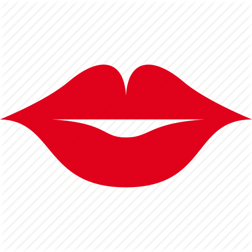 512x512 Emotion, Kiss, Lips, Lipstick, Smiley Icon