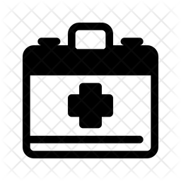 256x256 Emergency Kit Icon Of Glyph Style