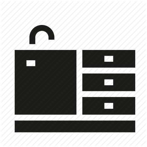 512x512 Drawer, Home, Kitchen, Kitchen Cabinet, Sink Icon